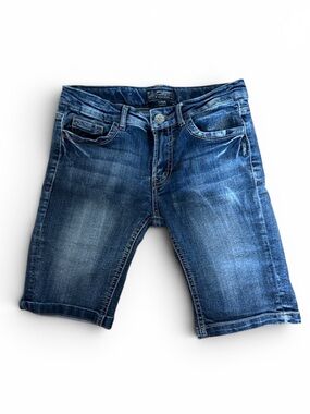 Silver Jeans Women's Medium Wash Denim Bermuda Shorts